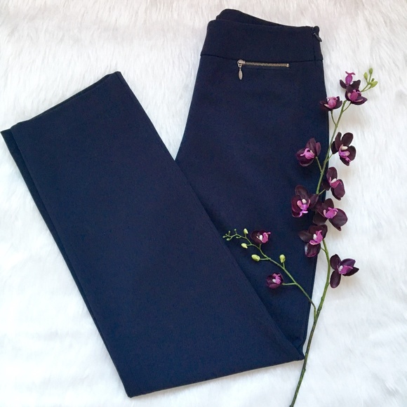 Talbots Navy Blue Dress Pants Size 4 - Picture 2 of 10